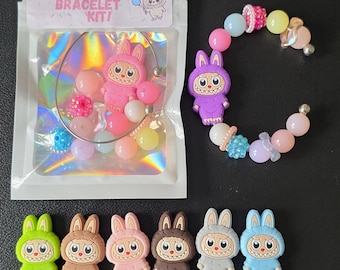 Bubu DIY Bracelet Kit, Favor Pack, Party Favors, DIY Bracelet, Classroom Gifts, Kids Birthday Handouts, Kids Monster Party