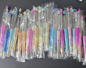 Colorful Beadable Pen Blanks