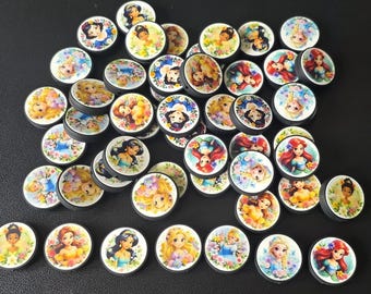 Princess Silicone Focal Beads