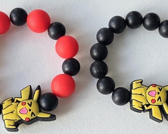 Pokemon Bracelet, Pokemon Lover Gift, Pikachu Party, Party Favor