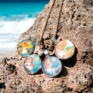 "The Little Mermaid" necklaces