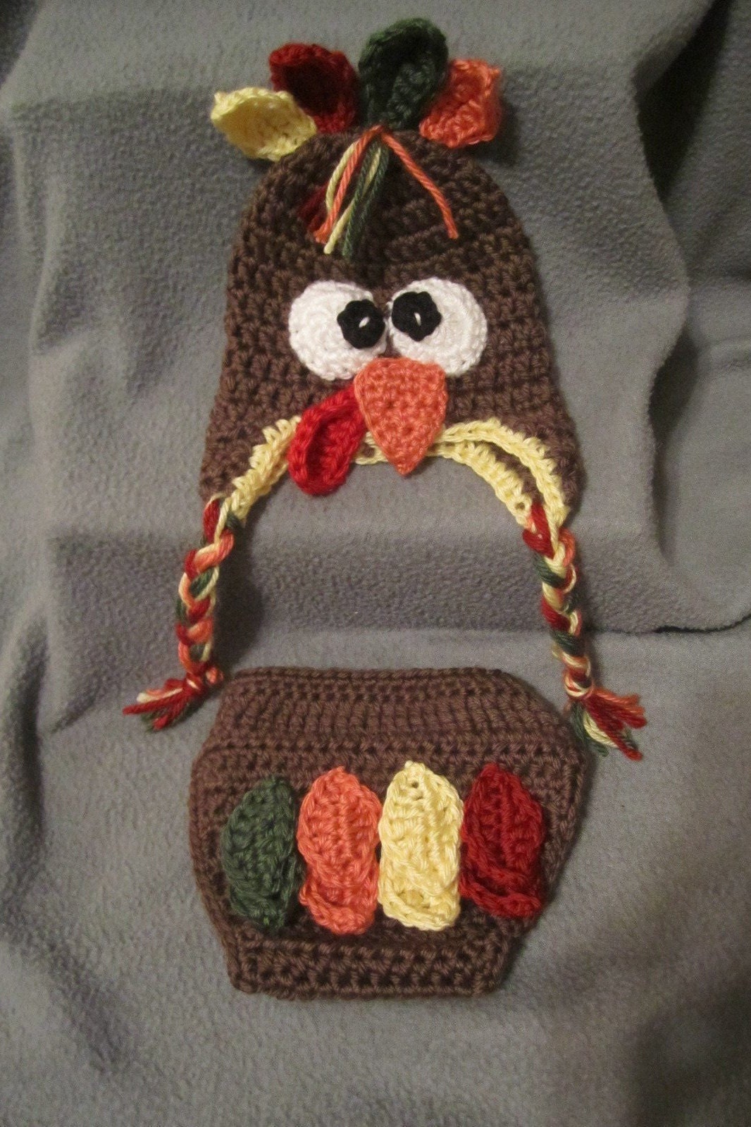 Turkey Baby Photo Prop Set - Etsy