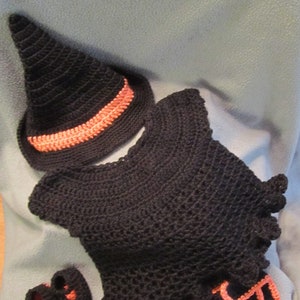 Witch Baby Photo Prop Set
