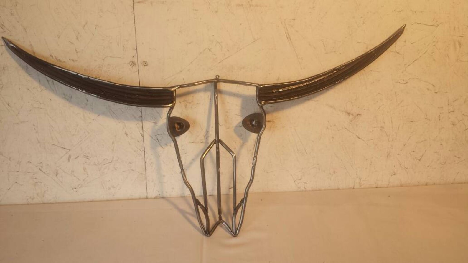 Cow skull Home Decor Metal Art Metal Art Sculpture Welded Etsy