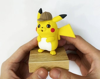 Pikachu clay handmade in "Pikachu detective" movie