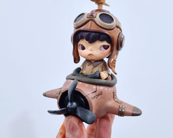 その他 Popmart hirono customize Customize Commission: Custom Hirono Popmart Vol 2 to Totoro