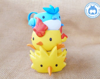 Legendary bird Pokemon - succulent plant pot