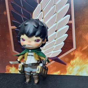 Customize commission: custom Hirono popmart vol 4 to AOT character