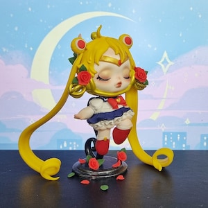 Sailor Moon × SKULLPANDA POPMART フィギュア POPMART Skullpanda X Sailor Moon Figure Factory Sealed