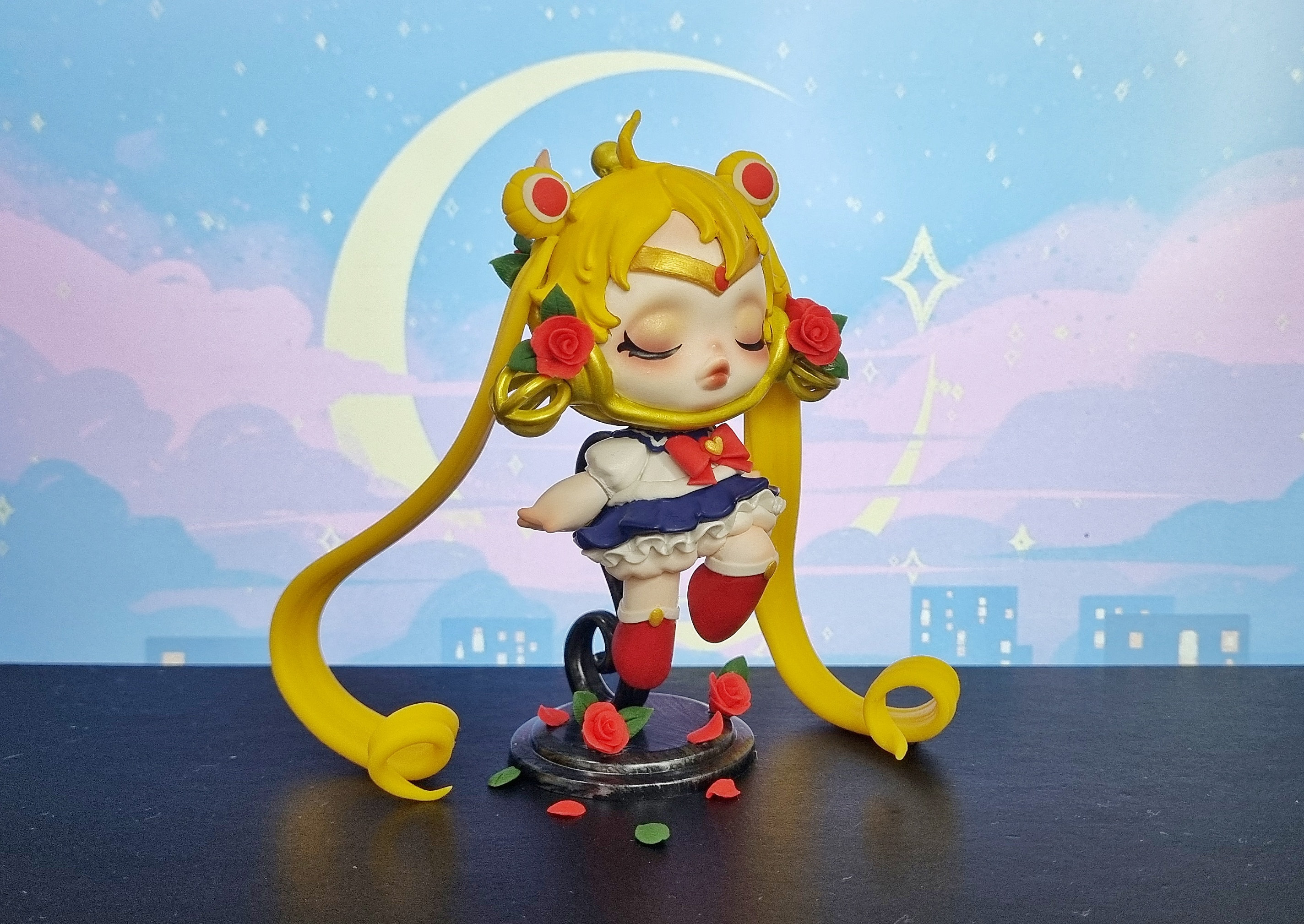 Customize Commission: Custom Skullpanda Popmart to Sailor Handmade