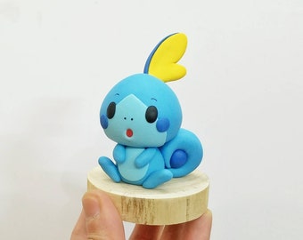 Sobble cute version | Pokemon generation 8 figure handmade clay