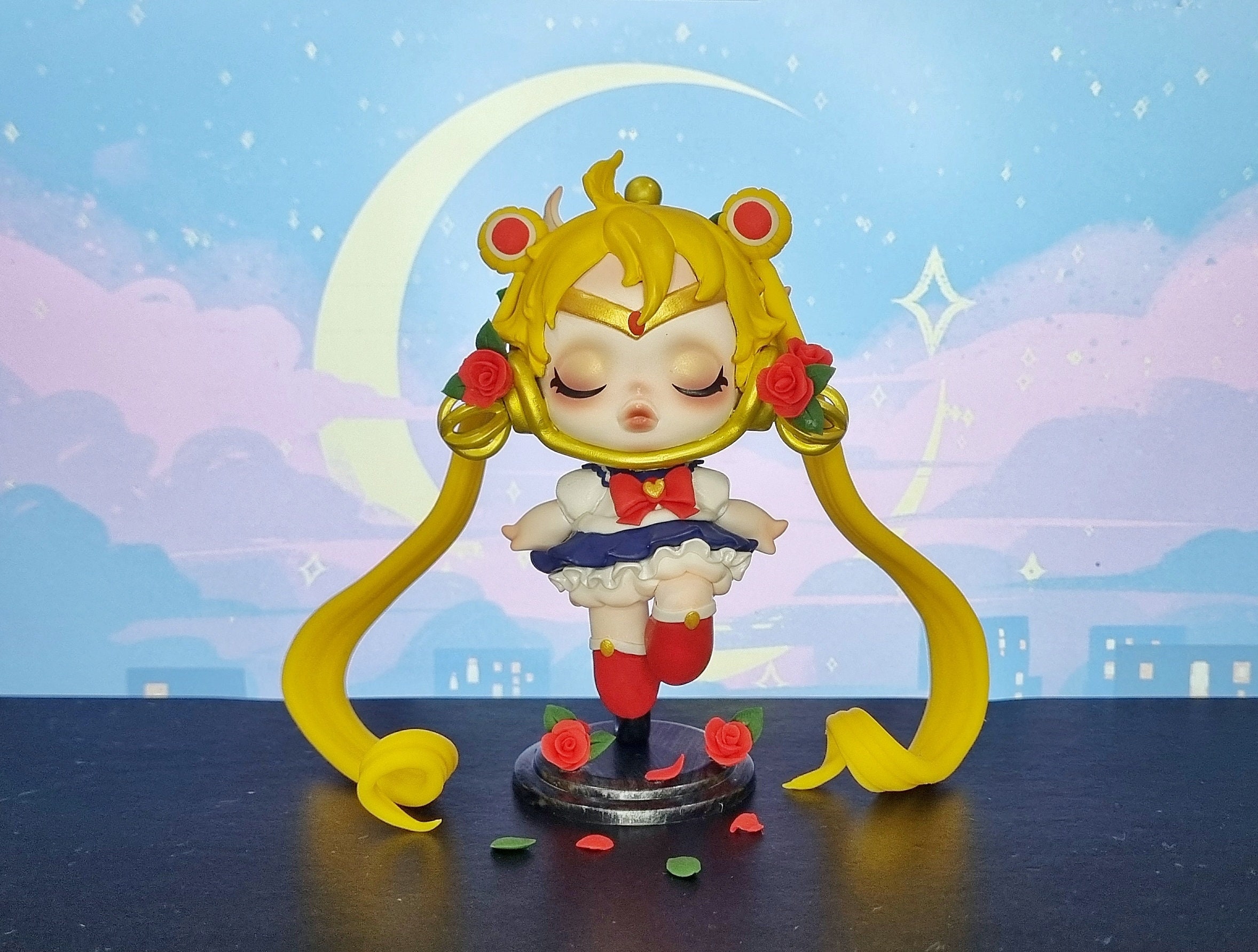 Customize Commission: Custom Skullpanda Popmart to Sailor Handmade