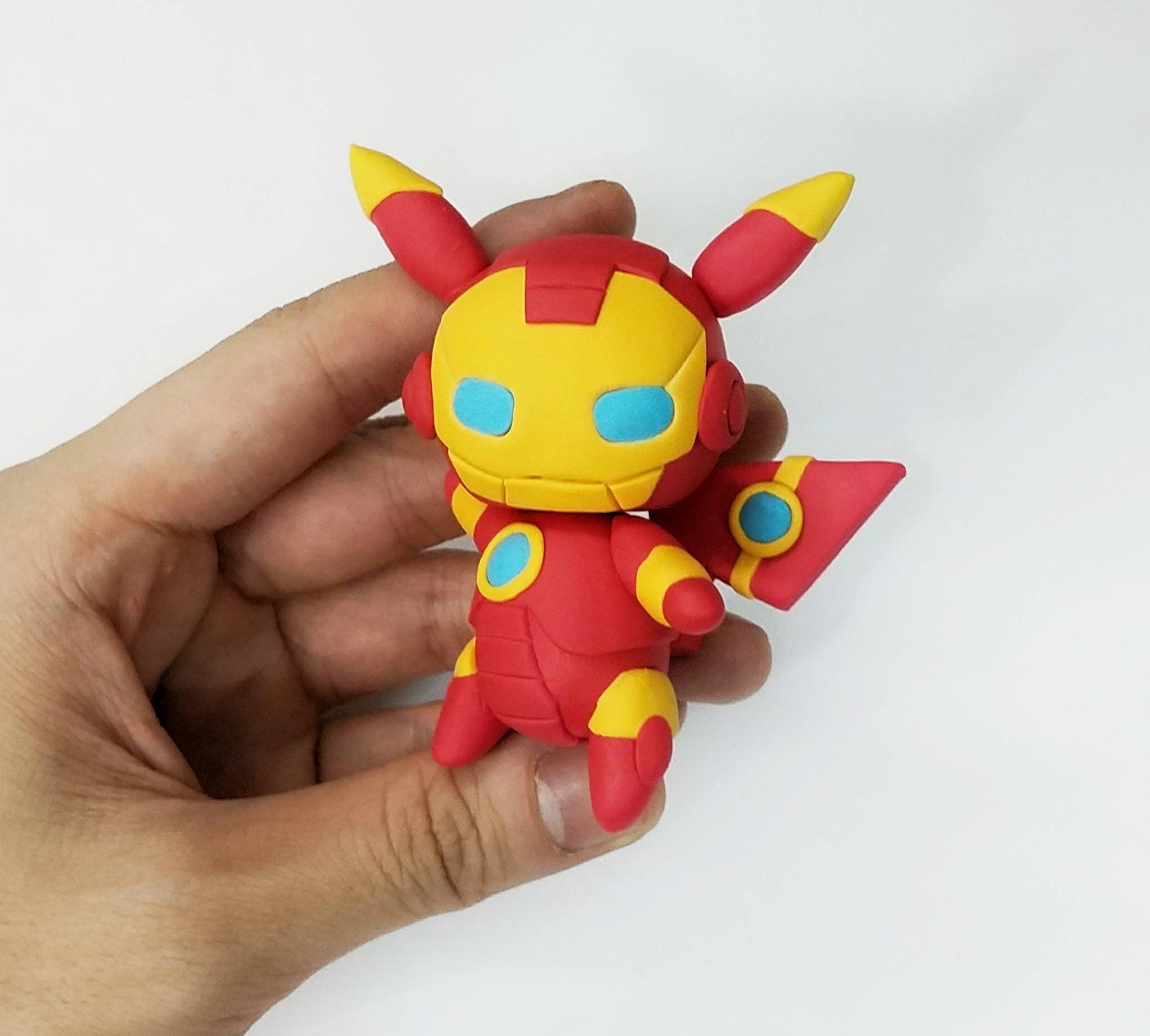 Pikachu iron sale man figure