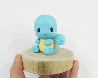 SQUIRTLE pokemon cute version clay figure