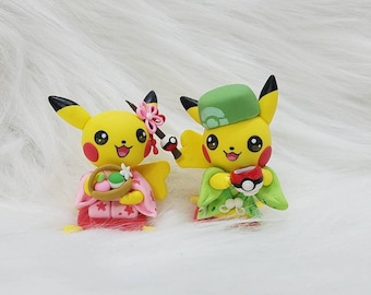 Couple Pikachu in festival