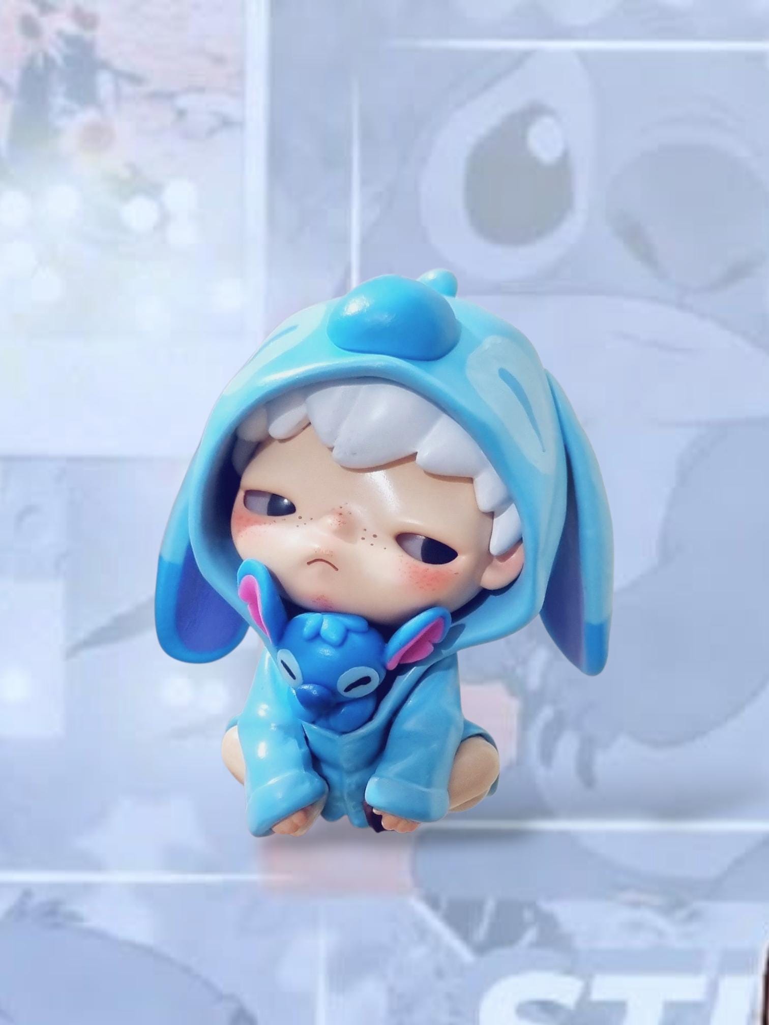 Popmart hirono カストマイズ Customize Commission: Custom Hirono Popmart to Stitch