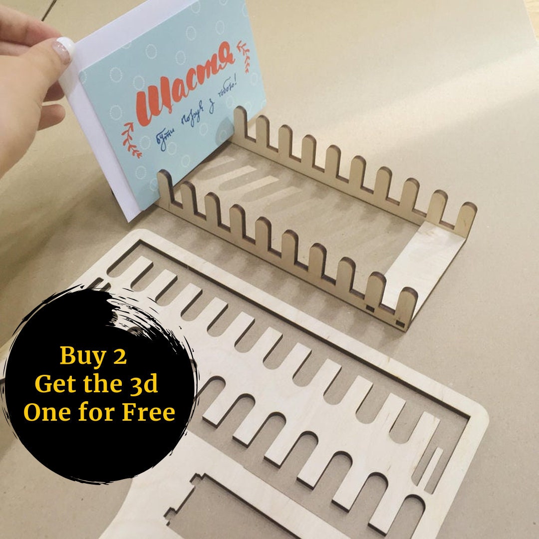 Greeting Card Display Prints Display Stand Greeting Card Etsy