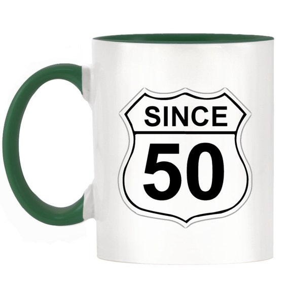 Donkey Image 2 Tone Mug with Black Handle /& Inner