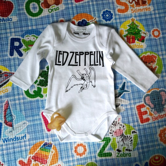 led zeppelin baby onesie