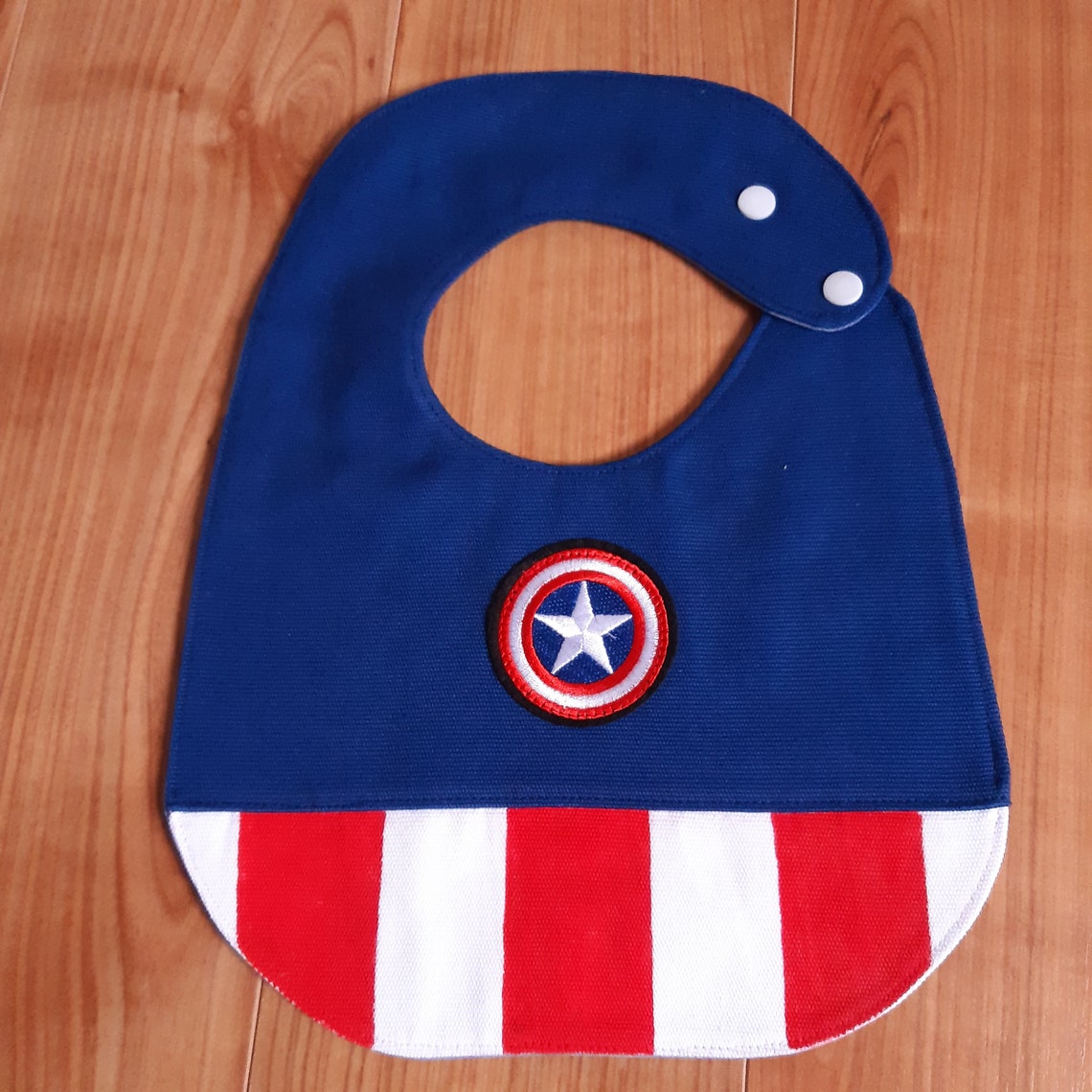 CAPTAIN AMERICA Bib Marvel Bib Waterproof Bibs Cotton Bibs Etsy