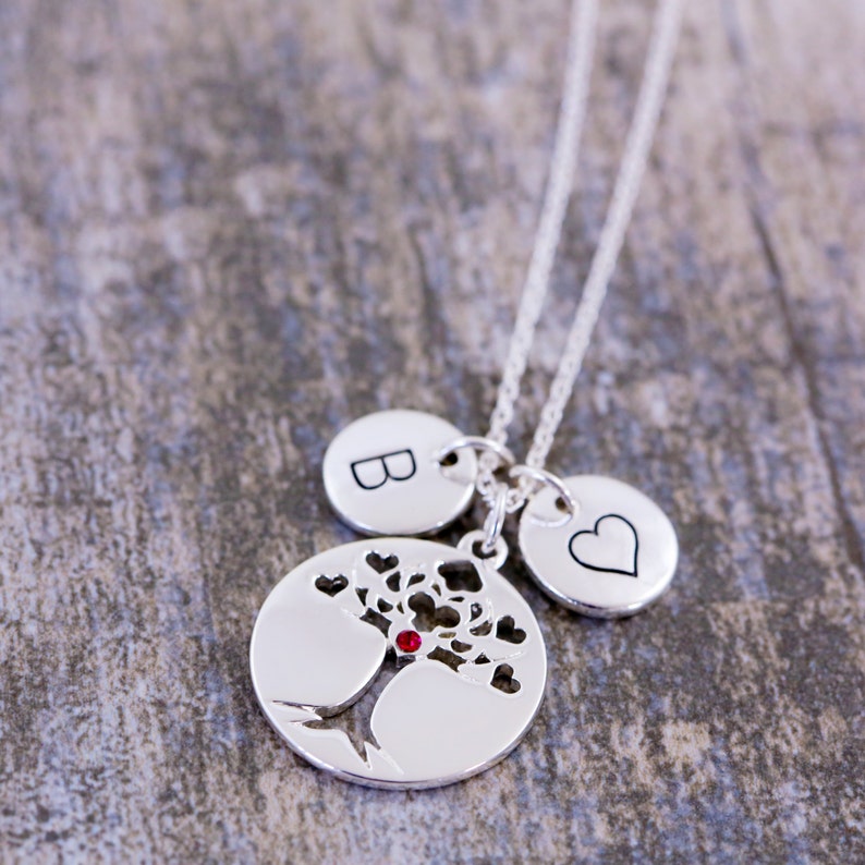 Family Necklace I Love You So Let Love Grow|S Love Grows Best Tree Of Life Jewelry Family Tree Tree-Of-Life Pendant Love Grows