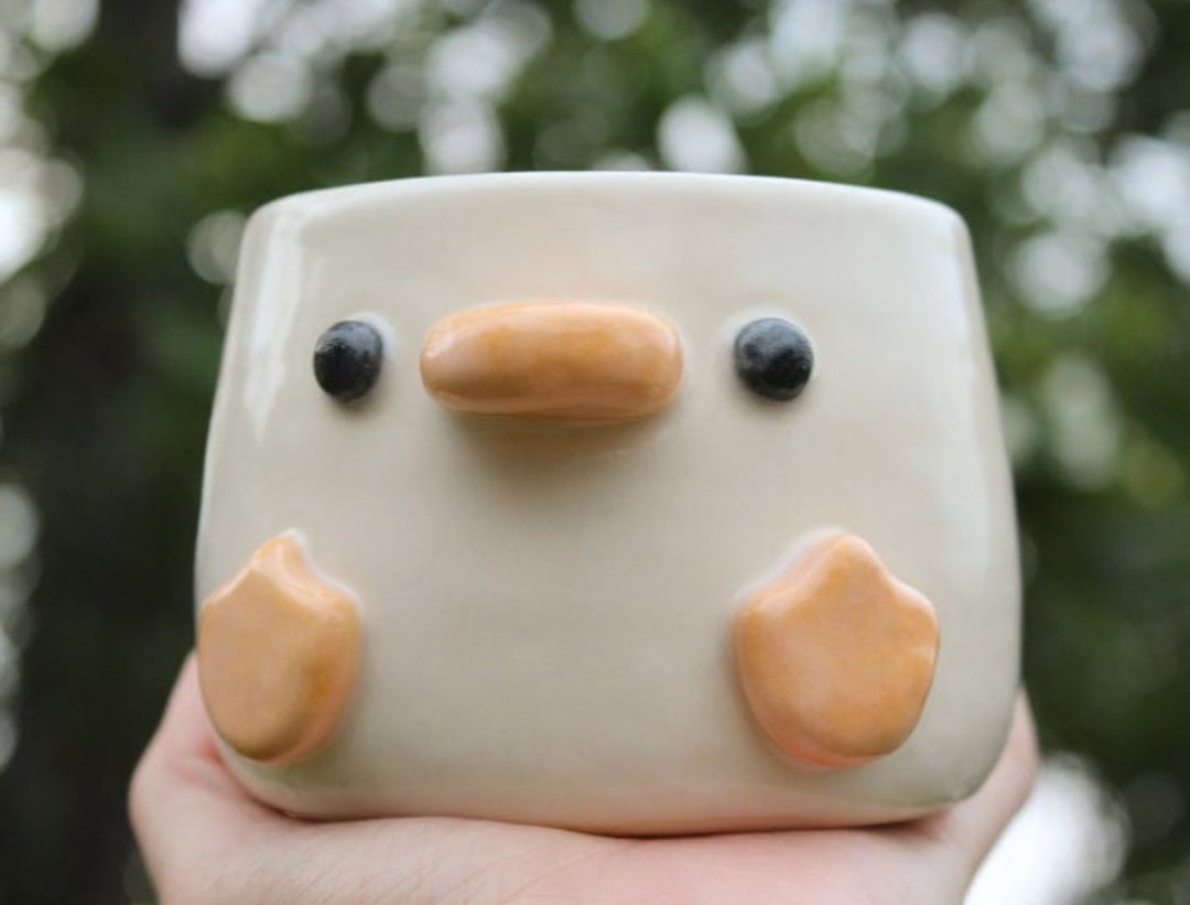 Made-to-order Handmade Ceramic Duck Mug - Etsy