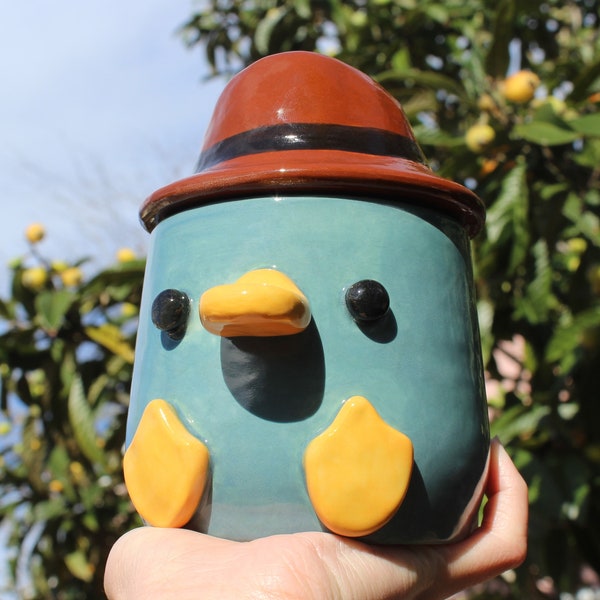 Made-to-Order Handmade Ceramic Perry the Platypus Cup