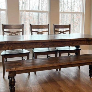 Farmhouse table, Kitchen Table, Dining Table, Hardwood table, Table, Modern Table, Moder Farmhouse table