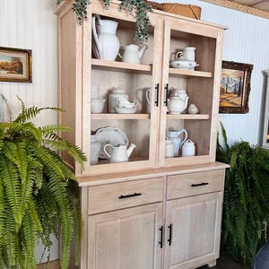 Maple Hutch, maple cabinet, natural cabinet, modern cabinet, modern hutch, kitchen hutch, custom hutch, wood hutch, hardwood cabinet