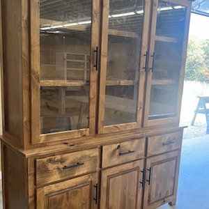 Alder cabinet, Alder hutch, wood cabinet, wood hutch, kitchen hutch, kitchen cabinet, rustic kitchen cabinet, rustic kitchen hutch