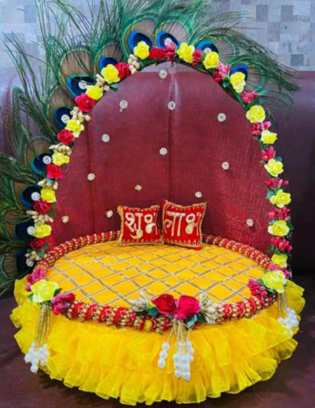 Laddu Gopal Bed/laddu Gopal Jhoola/swing/laddu Gopal Decor/ Laddu Gopal Temple/janmashtami Kanha