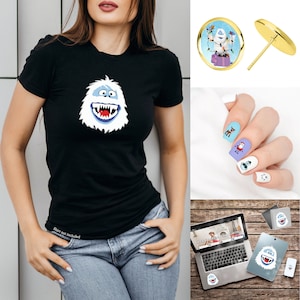 Guide my Sleigh Tonight Nail Art Decals Vinyl Sticker Static Cling Window Film Vinyl Iron-On Bumble Enthusiasts Holiday Christmas Decor