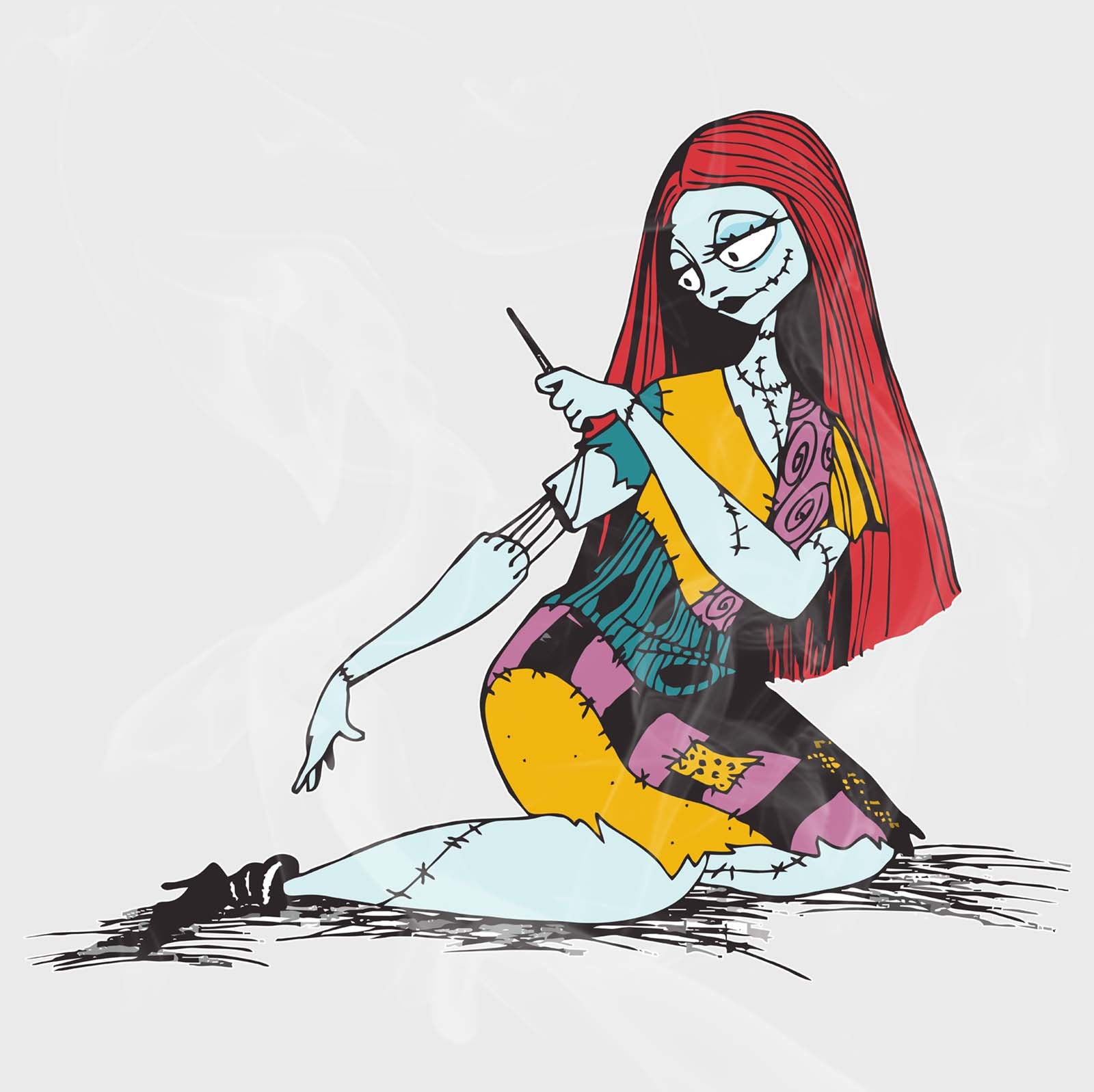 Sally Nightmare Before Christmas Full Body Back