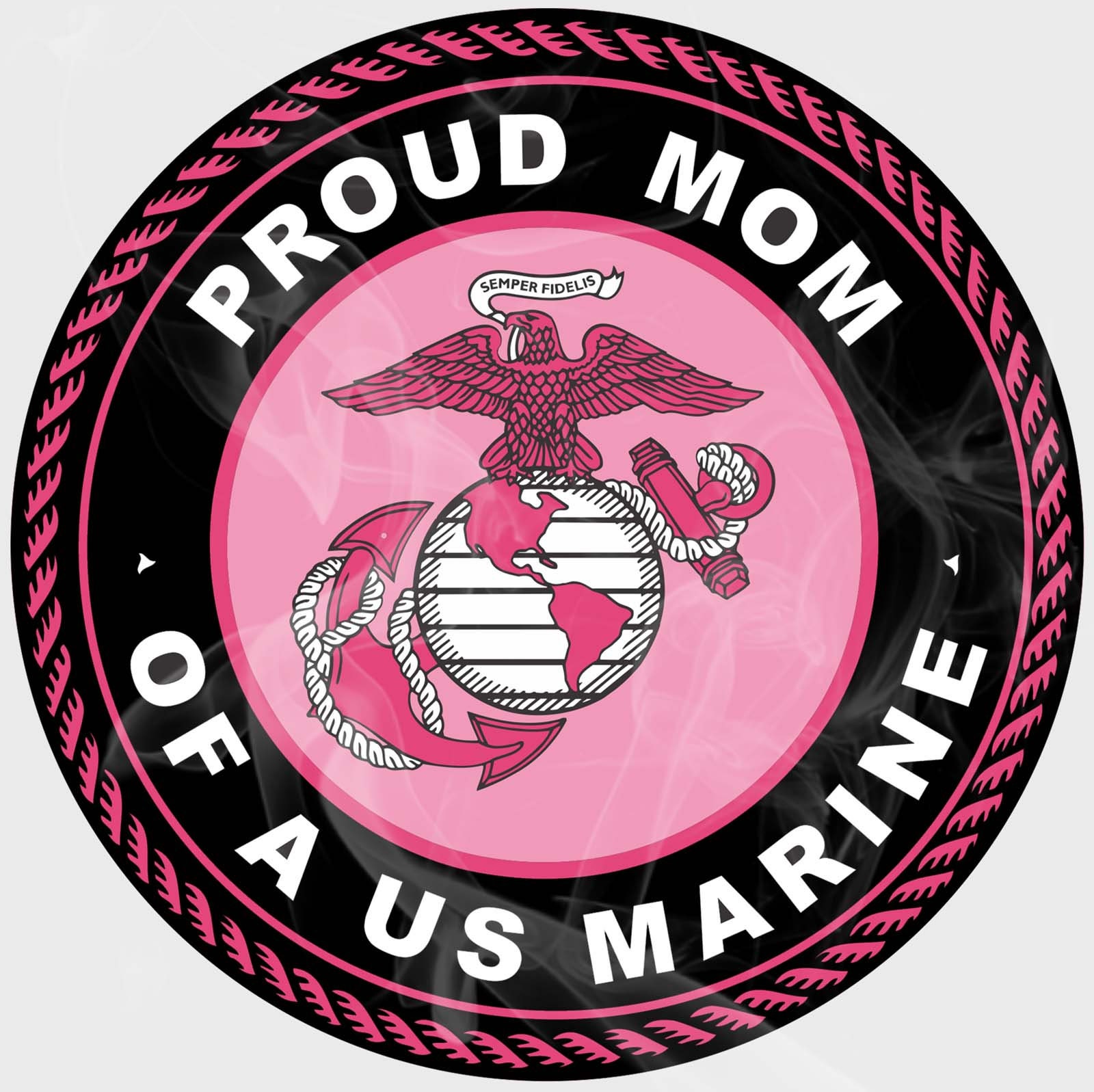 USMC Proud Marine Mom Static Cling Window Film Support Troops USMC Marine  Corps Decor - Etsy, image size:1600x1597