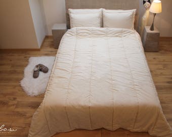 King Comforter Winter thickness, natural wool filled / extra warm wool duvet.