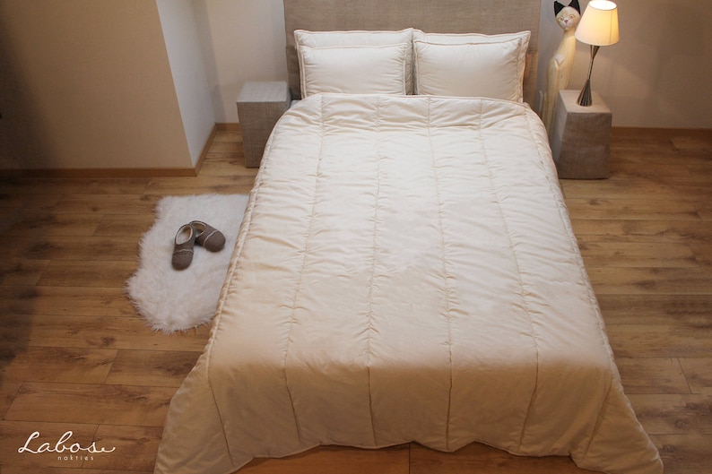 King Comforter Winter Thickness Natural Wool Filled / Extra Etsy