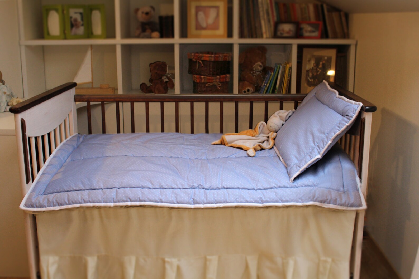 Baby blanket and pillow set. Crib bedding set for baby boys. Etsy