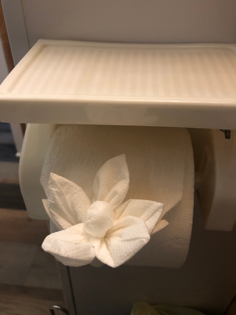 5 toilet paper origami flowers toilet paper origami flower