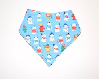 Reversible Dog Bandana Snap Closure Bandana Chilly Dogs