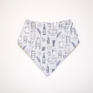 Kneipen-Krabbelband, Wende-Hunde-Bandana, Druckverschluss-Bandana