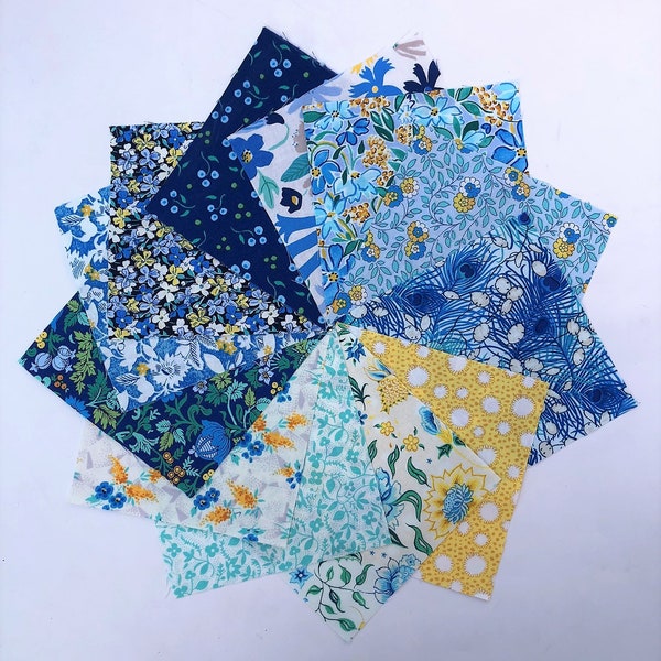 Ensemble Liberty Fat Quarter - La collection Artists Home