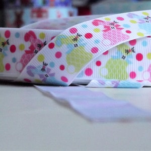 Easter Bunny Grosgrain Ribbon, 22mm 2 metres image 6