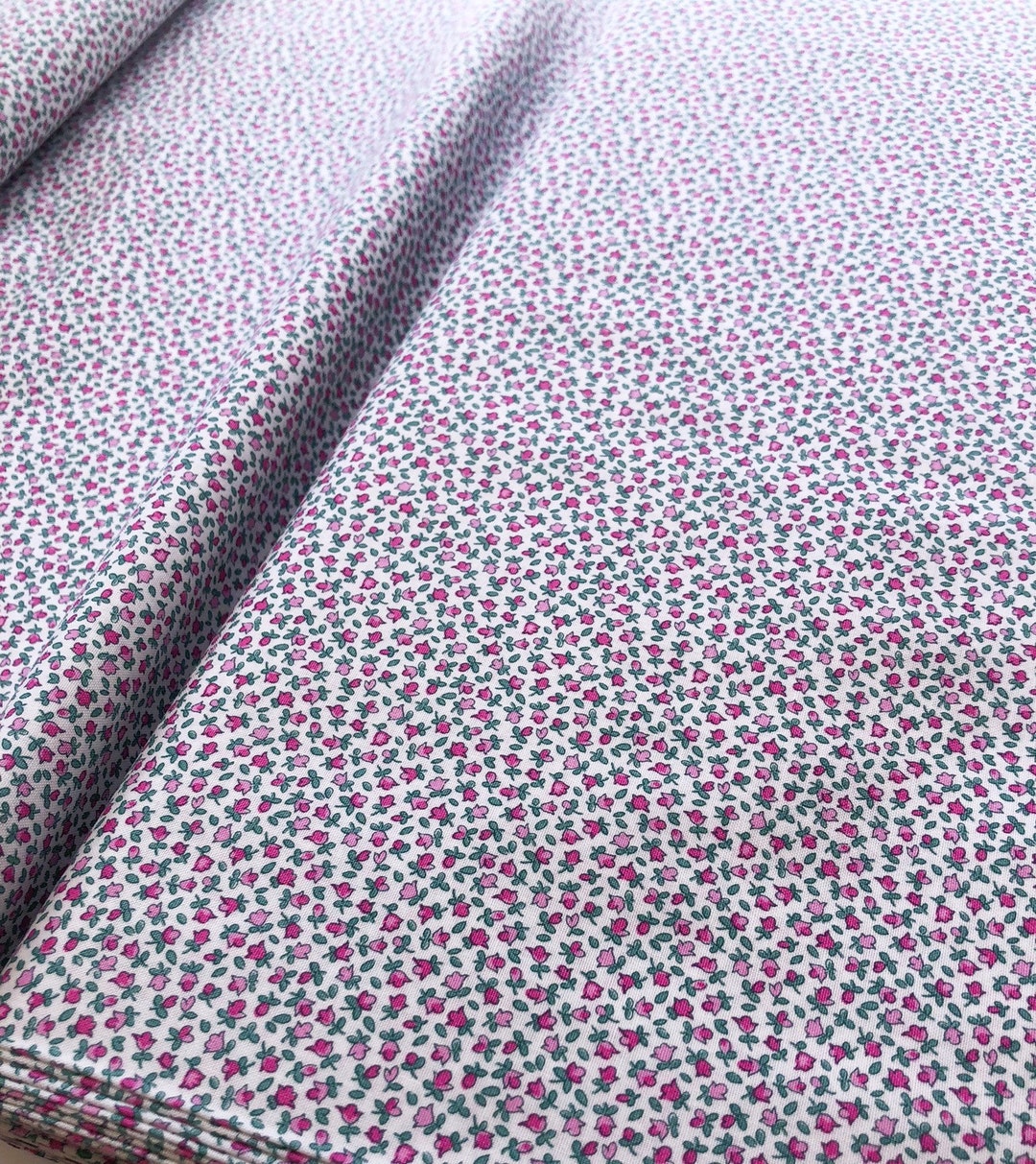 Liberty Fabric, Heirloom Collection, Little Buds Lasenby Cotton by the ...