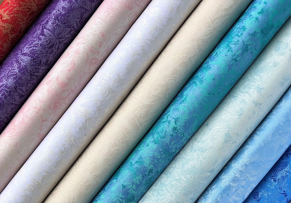 Michael Miller Fairy Frost Fabric by the Metre Pearlized Etsy