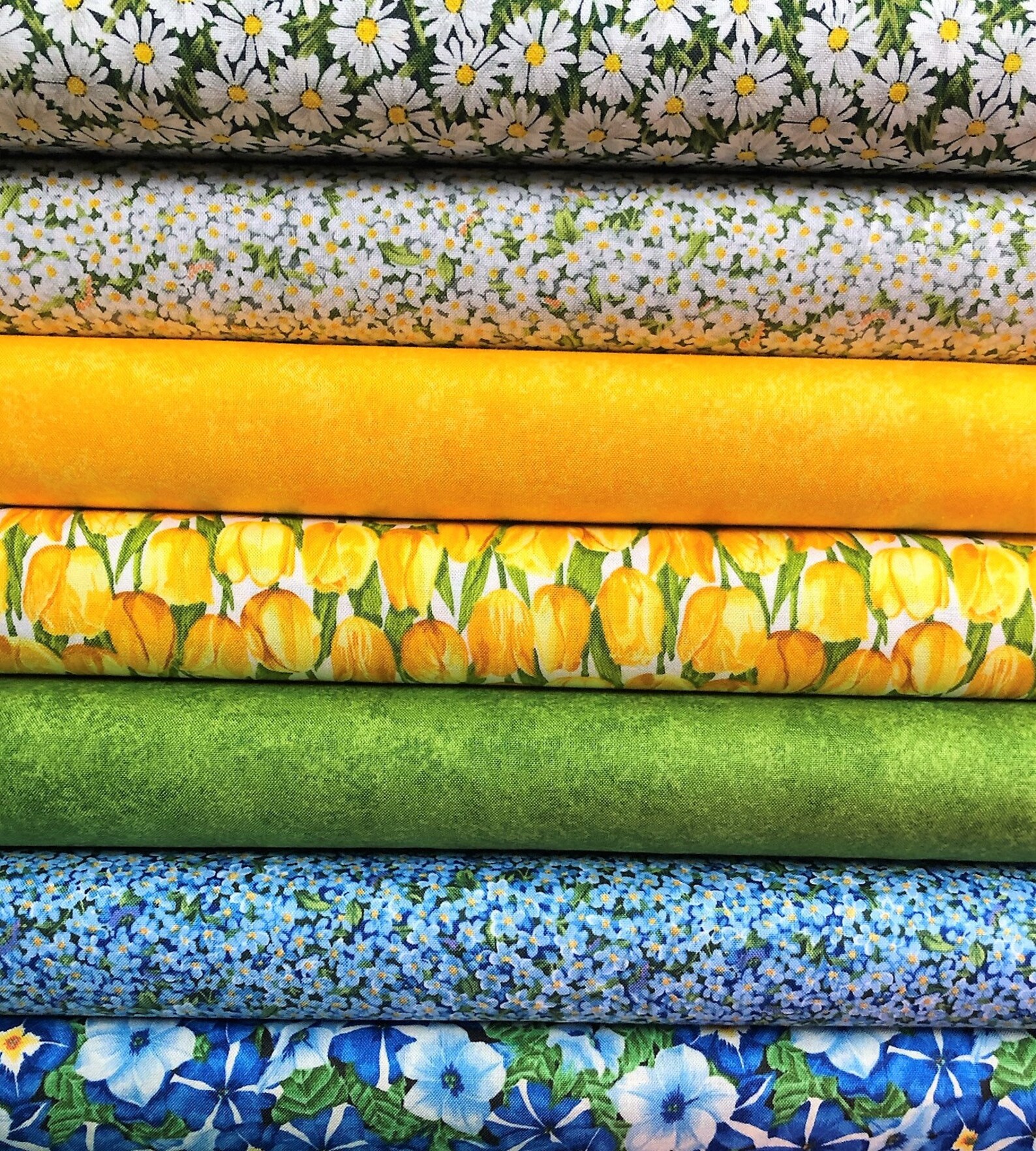 Fat Quarter Bundle Makower Fabric Summer Garden and Etsy UK