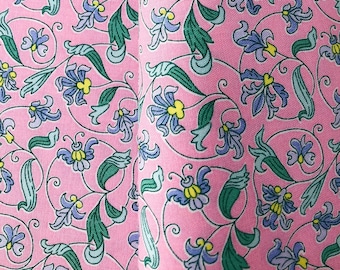 Liberty Fabric, London Parks Collection, Park Gates Lasenby Cotton by the fat quarter/half metre/metre holiday quilting pink floral