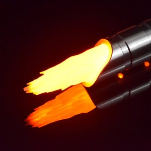 The Original 3D Printed  Flame Blade Plug- 1" And 7/8" Medium, Large, and Extra Large Sizes- Designed  by Outer Rim Sabers