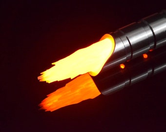 The Original 3D Printed  Flame Blade Plug- 1" And 7/8" Medium, Large, and Extra Large Sizes- Designed  by Outer Rim Sabers