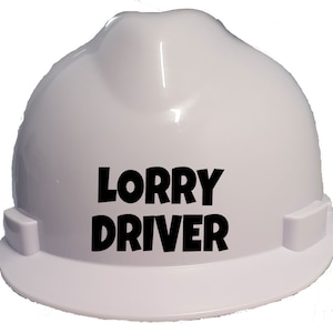 Children's Hard Hat Lorry Driver Kids, Toddler Safety Construction Helmet with Chin Strap One Size for 1-12 Years Approx. Truck
