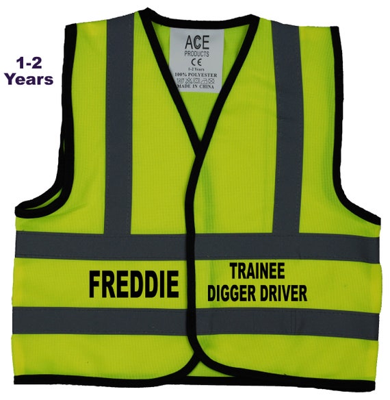 High Visibility Waistcoat Reflective Vest Work Safety Hi Vis Viz EU Drivers HGV 